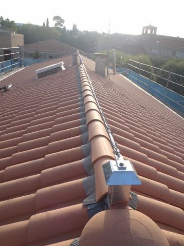 Etancheité de toiture faitage et arêtiers vers Aix en Provence